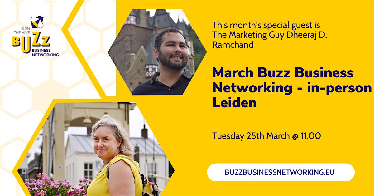 Mar 2025 Buzz Business Networking Meet Up – Leiden