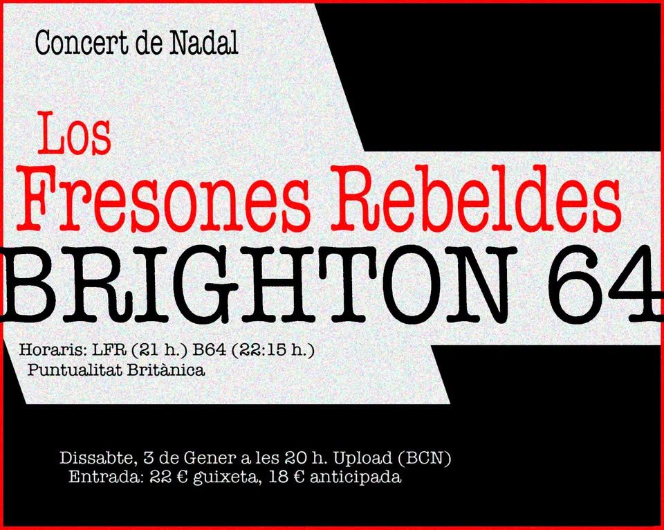 Brighton 64 + Los Fresones Rebeldes - Concert de Nadal