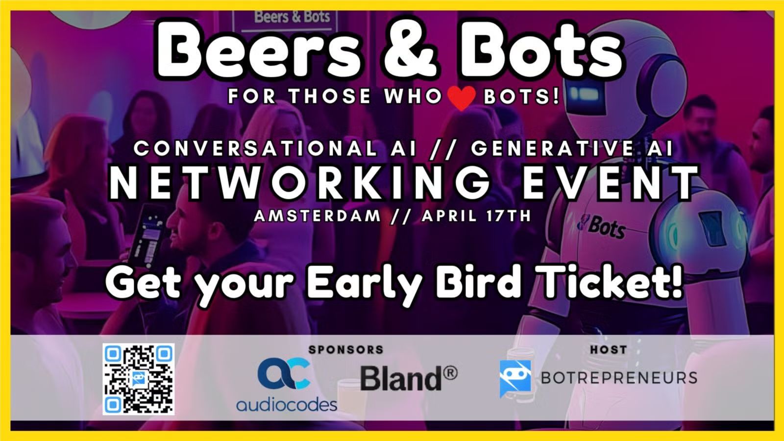 Beers & Bots / Conversational AI / Generative AI / AI Agents / LLMs / Voice