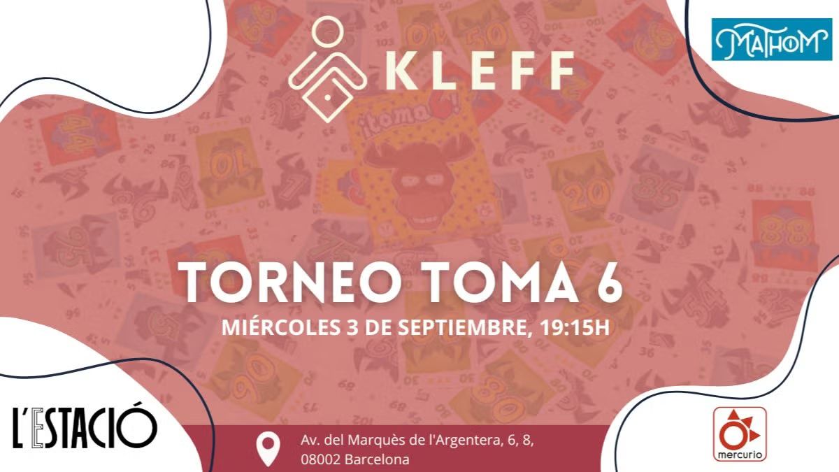 🎲 Torneo Clasificatorio de Toma 6 en KLEFF