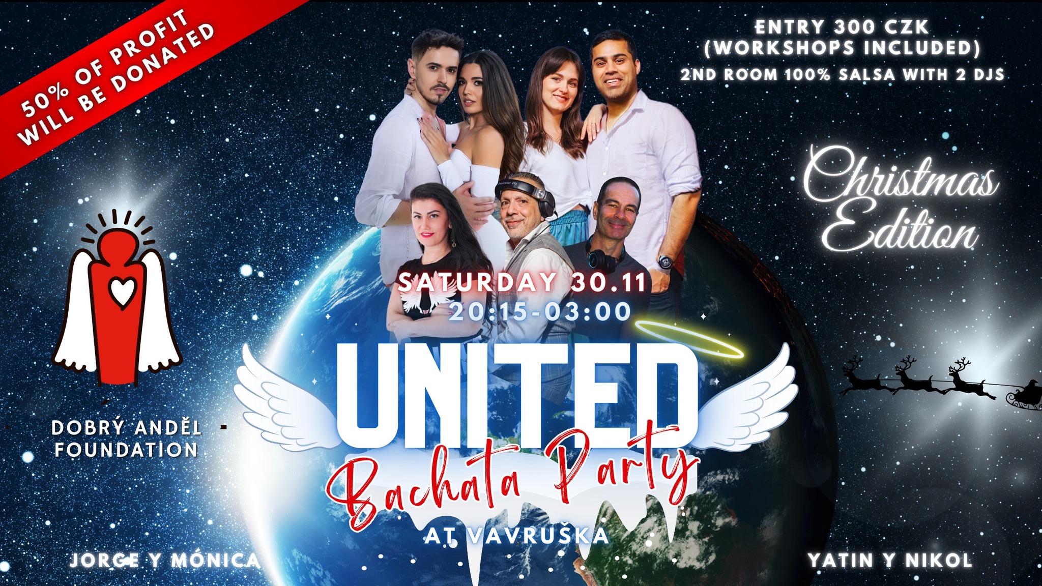 UNITED 👼🏻 Bachata Party - Christmas Angels Edition