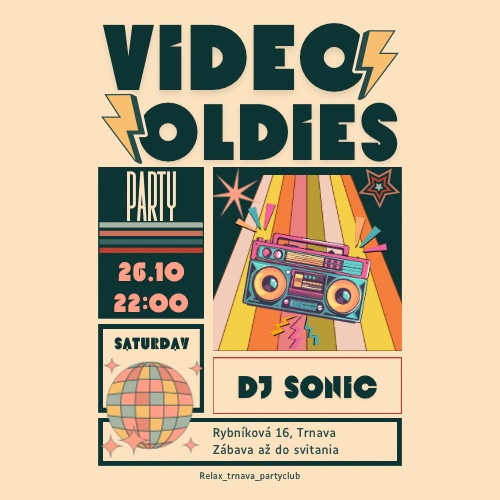 Video - oldies 26.10 - RELAX Trnava