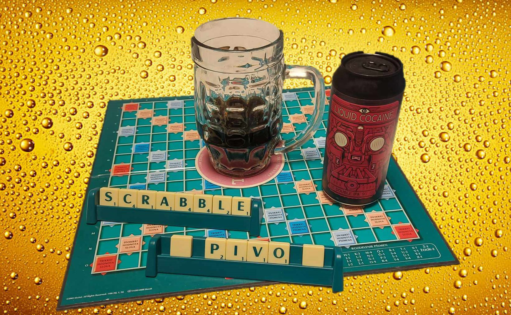 Scrabble Pivo #8 v Amélii