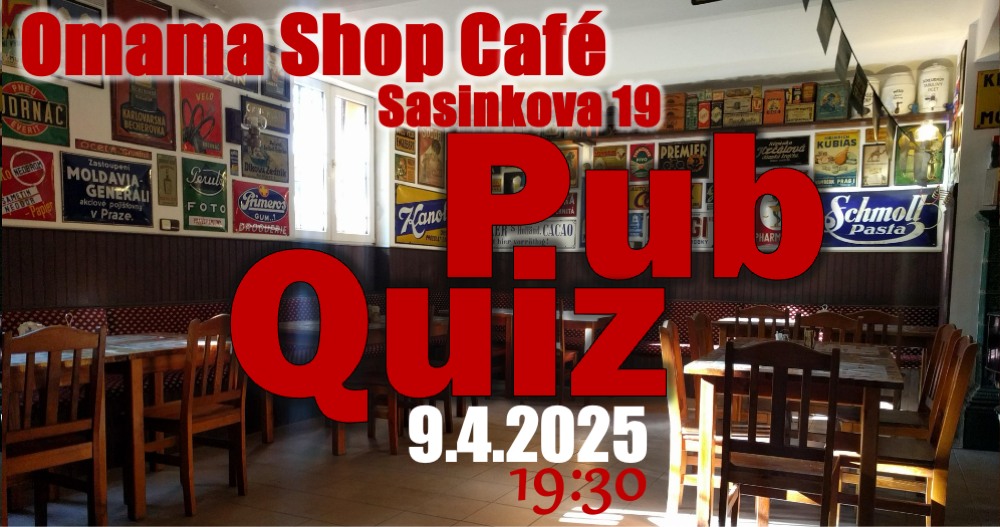 Pub Quiz v Omama Shop Café
