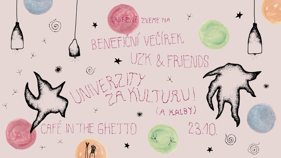 Benefiční večírek Univerzit za Klima (& Kulturu!)