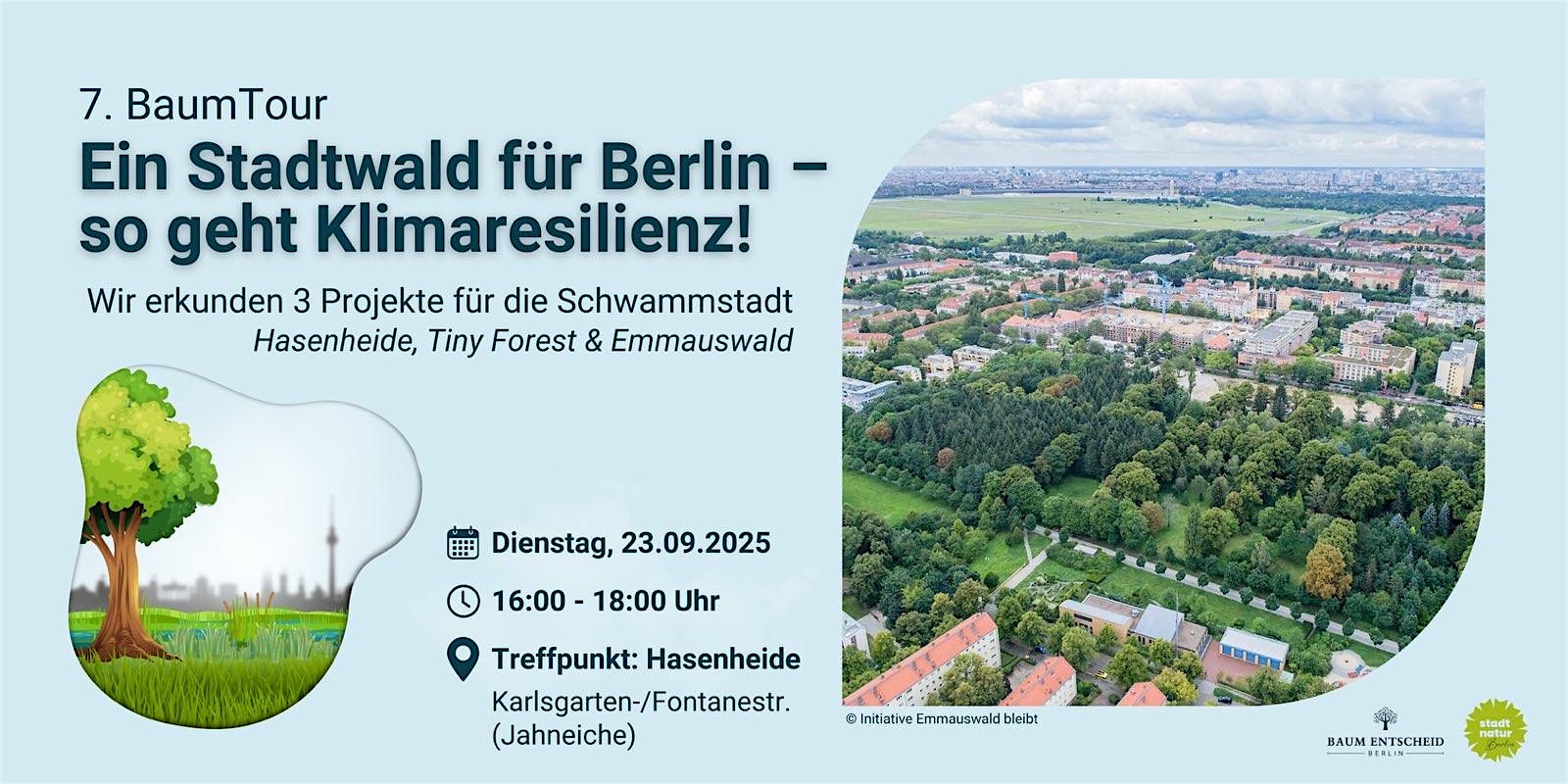 Ein Stadtwald für Berlin – so geht Klimaresilienz!