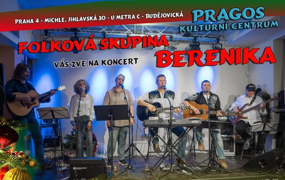KONCERT + TANEC - KAPELA BERENIKA - FOLK, COUNTRY