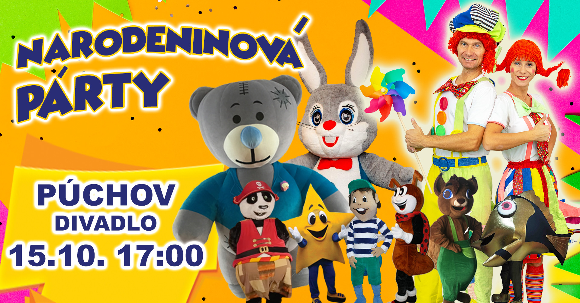 TÁRAJKO A POPLETAJKA - NARODENINOVÁ PÁRTY PÚCHOV