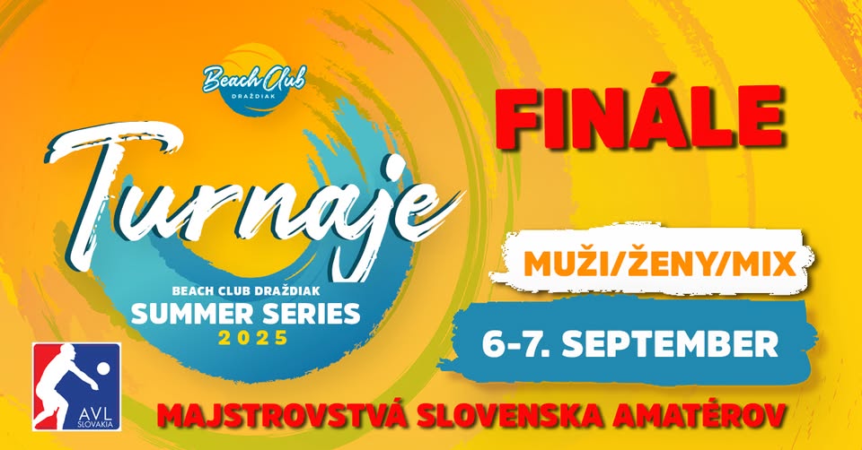 Beach Club Draždiak Series Summer 2025 - finále
