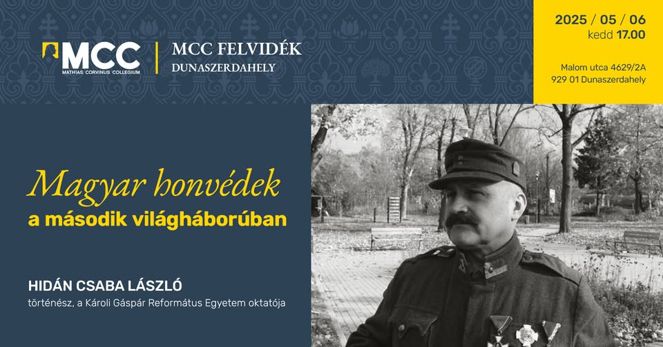 Magyar honvédek a második világháborúban - Korabeli fegyverek és egyenruhák az MCC-ben
