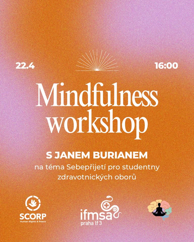 Mindfulness workshop se psychoterapeutem Janem Burianem