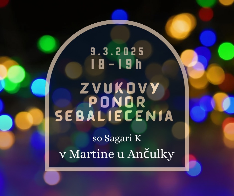 Zvukový Ponor Sebaliečenia v Martine