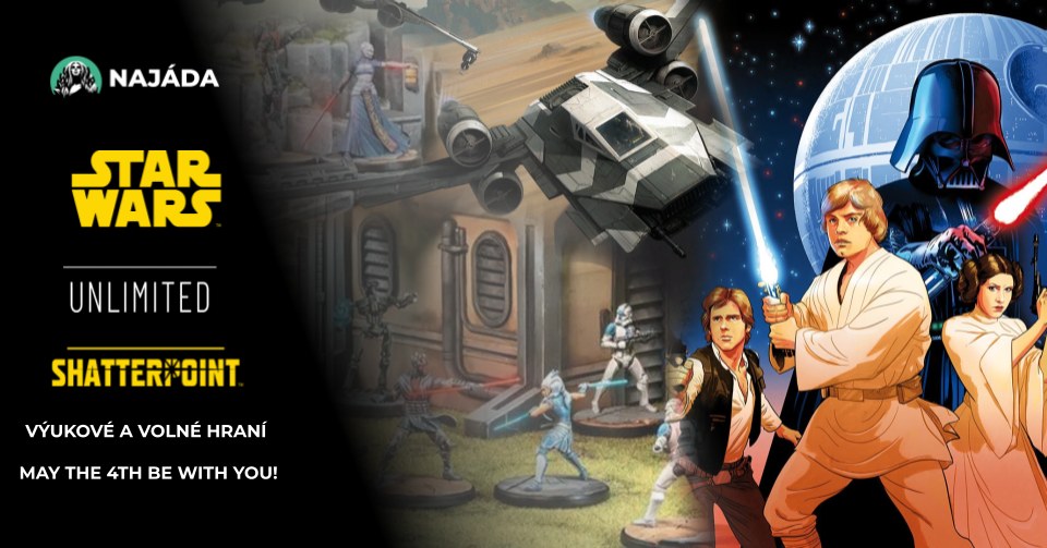 STAR WARS den v NAJÁDĚ – May the 4th be with you!