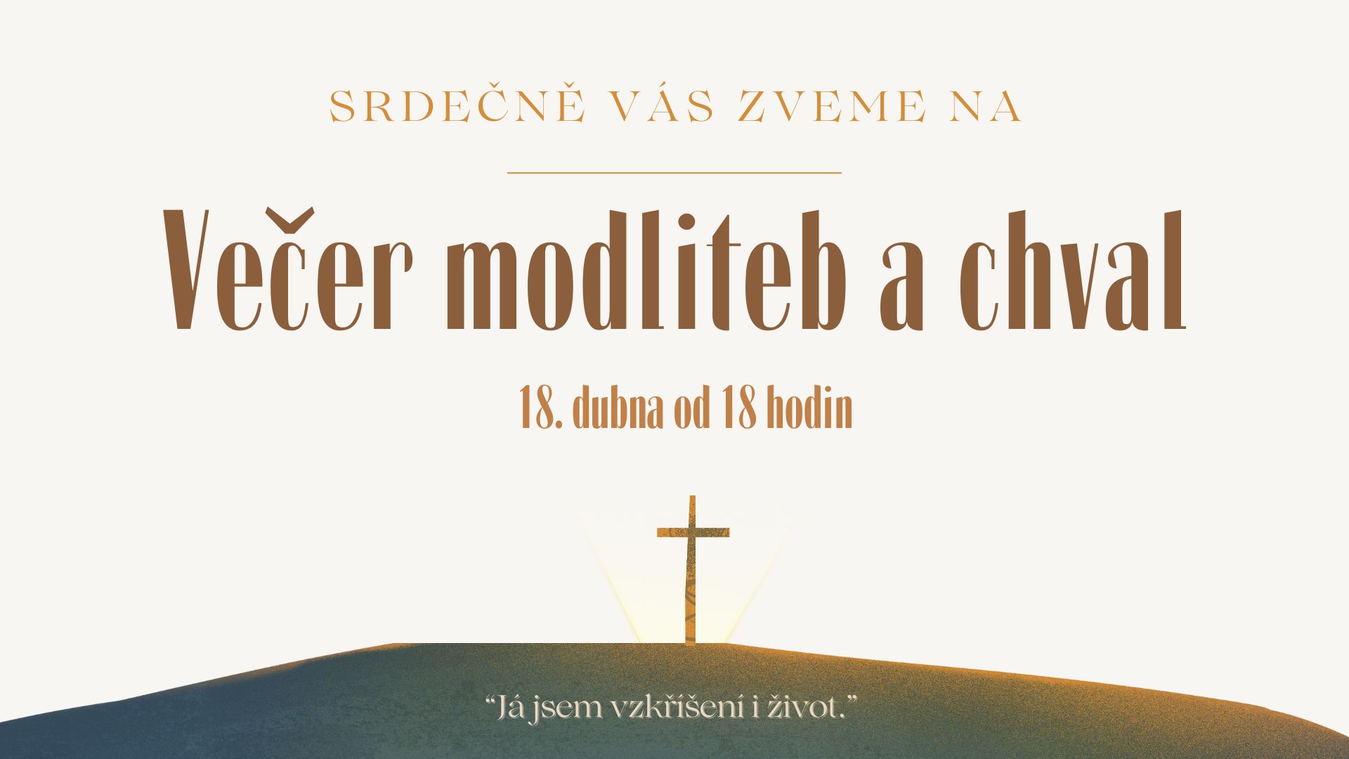 Večer modliteb a chval 2025
