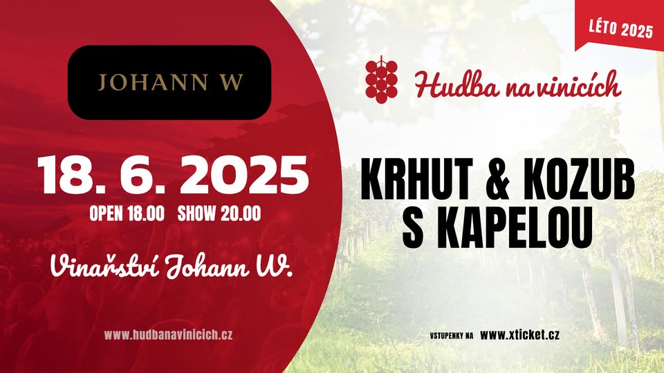 Krhut & Kozub s kapelou - Vinařství JOHANN W - 18. června
