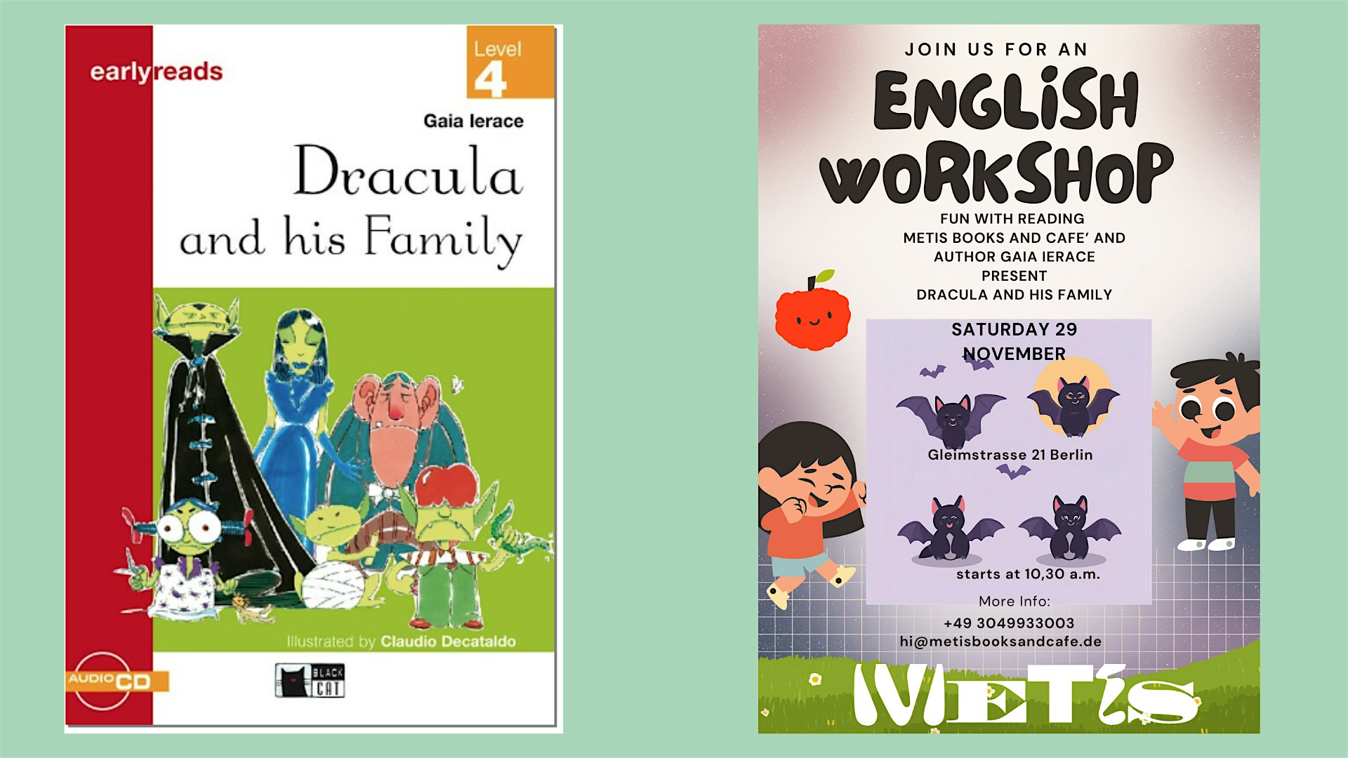 Workshop for kids - Dracula and his family
