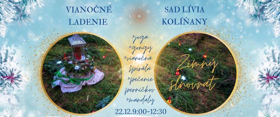 Vianočné Ladenie v Sade Lívia