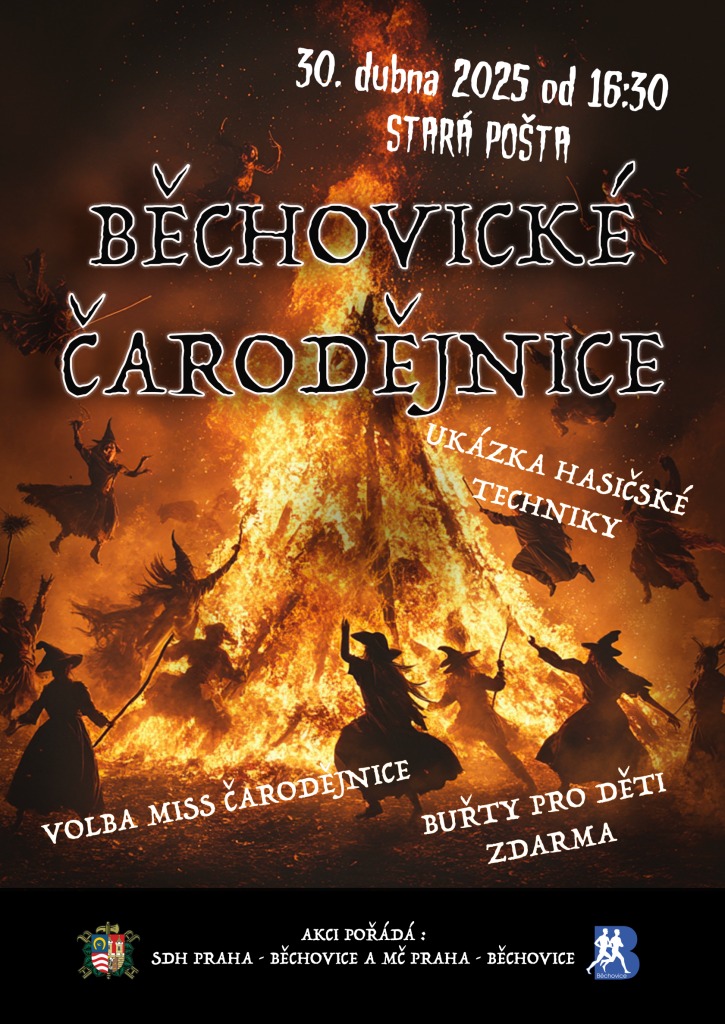 🧙‍♀️ BĚCHOVICKÉ ČARODĚJNICE 2025 🔥
