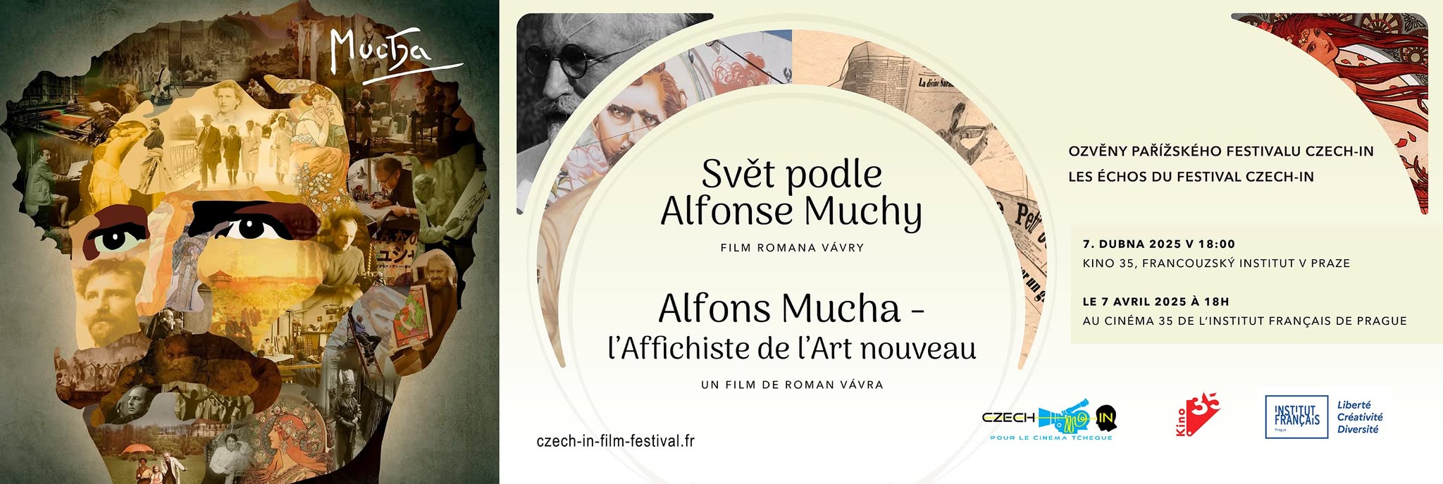 SPECIÁLNÍ VEČER FESTIVAL CZECH-IN | Alfons Mucha