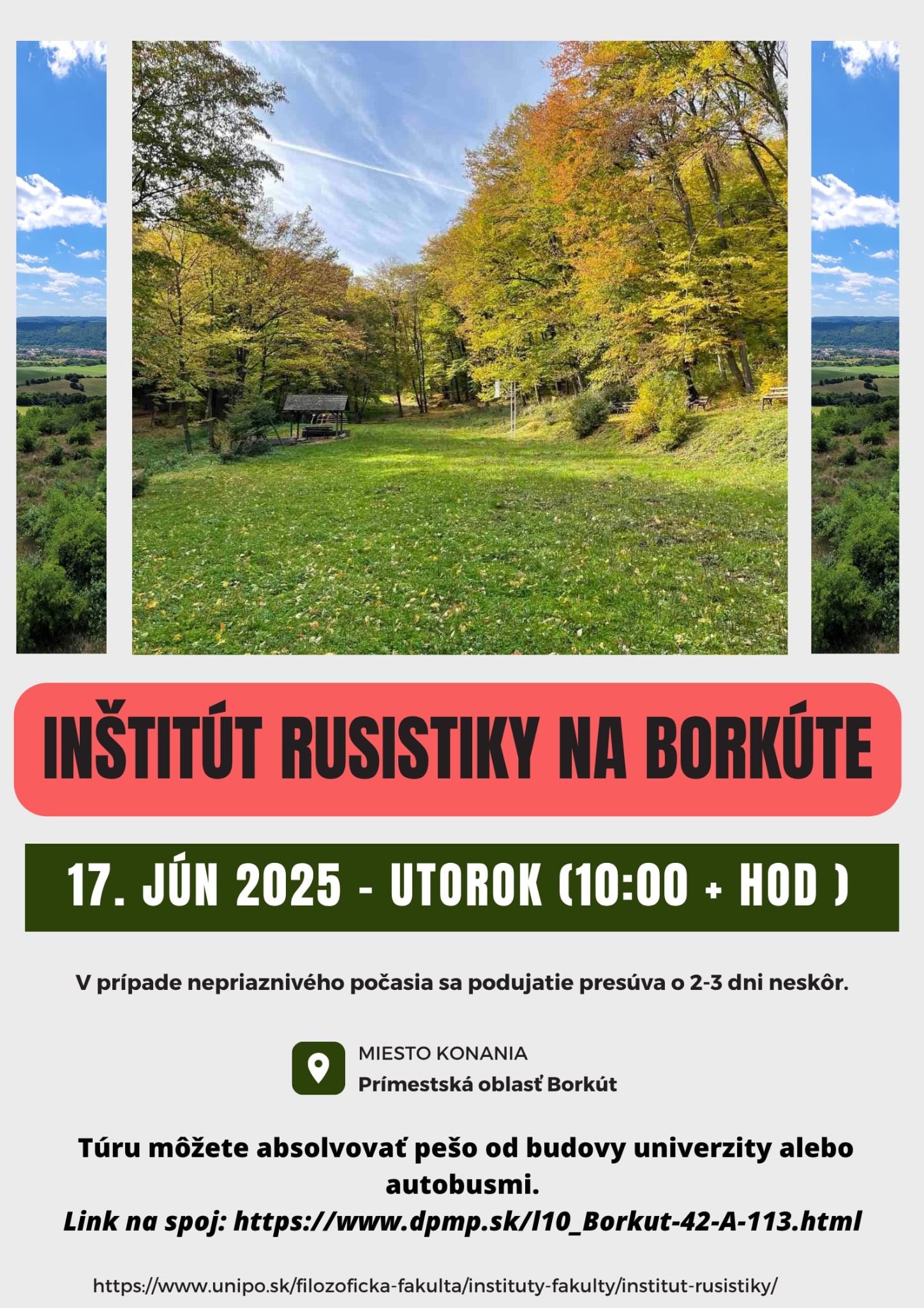 Inštitút rusistiky na BORKÚTE 🥓🥩🪗