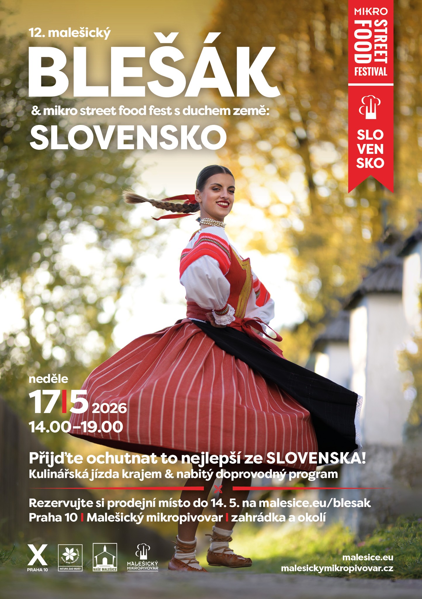 12. Malešický blešák & Mikro Street Food Festival: Slovensko
