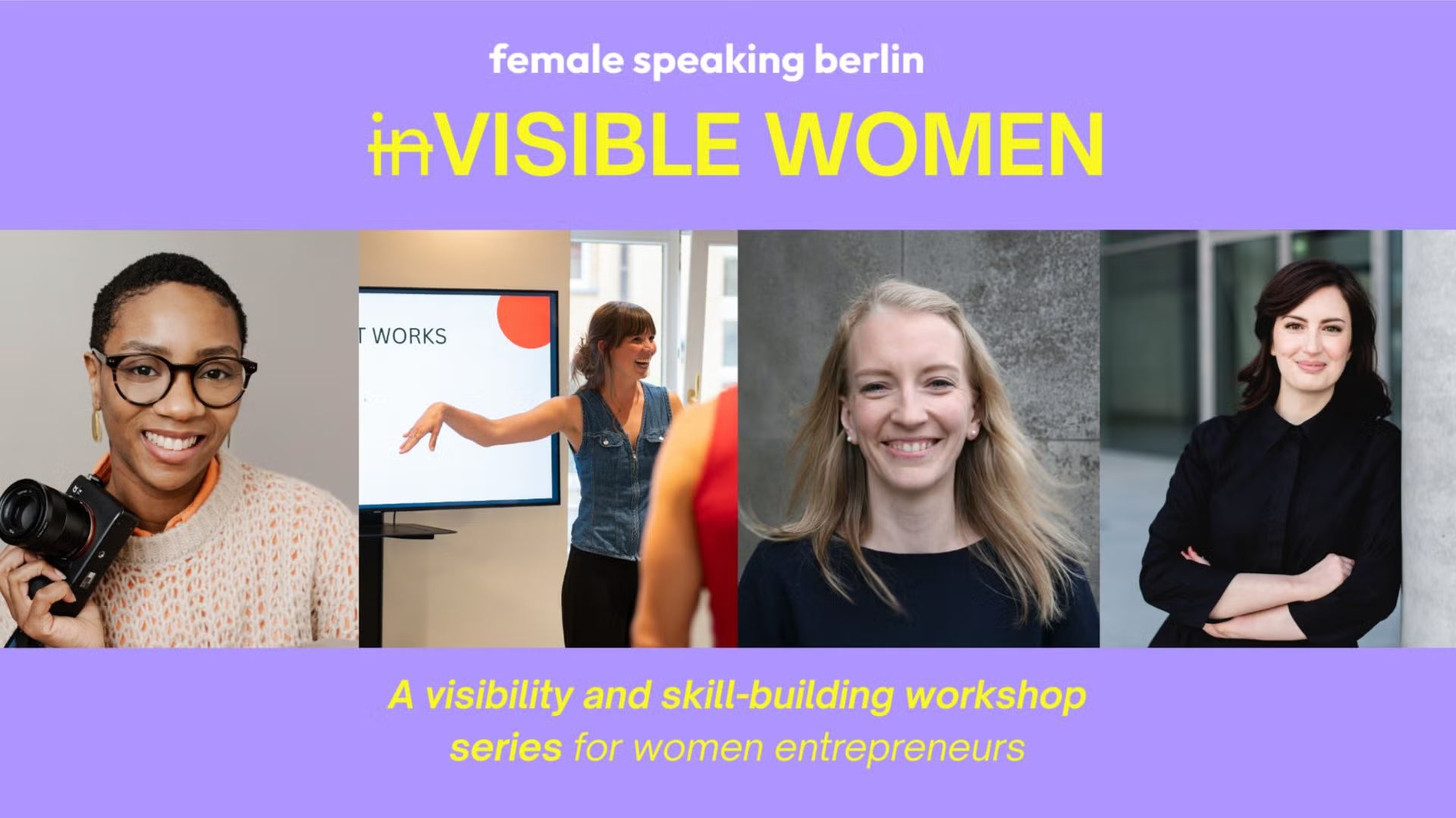 Women’s Public Speaking & Storytelling Workshop Series