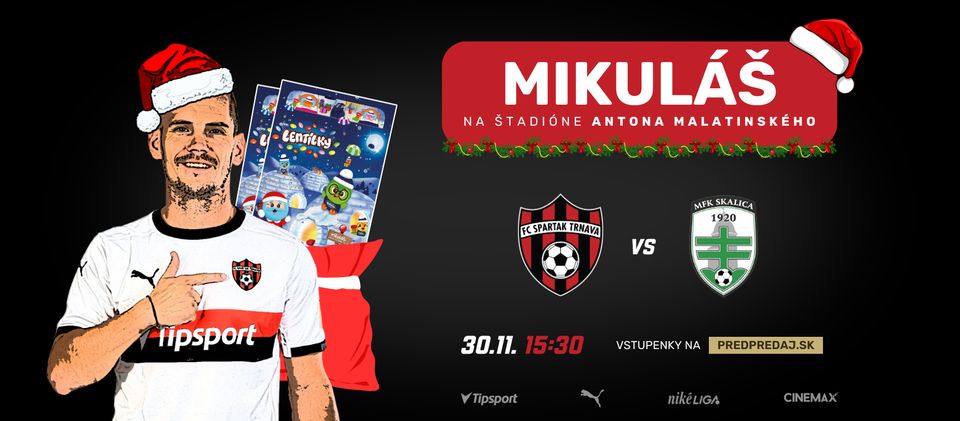 MIKULÁŠ V TRNAVE ❗FC Spartak Trnava vs MFK Skalica