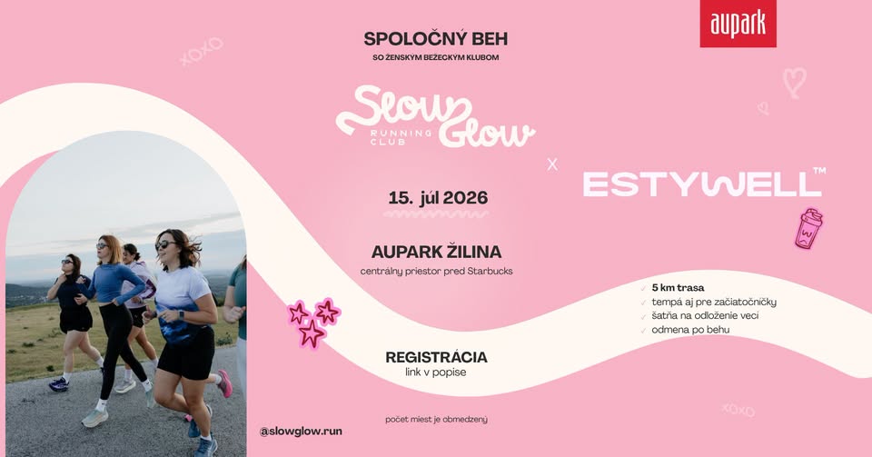 3. spoločný beh so SlowGlow ženským klubom