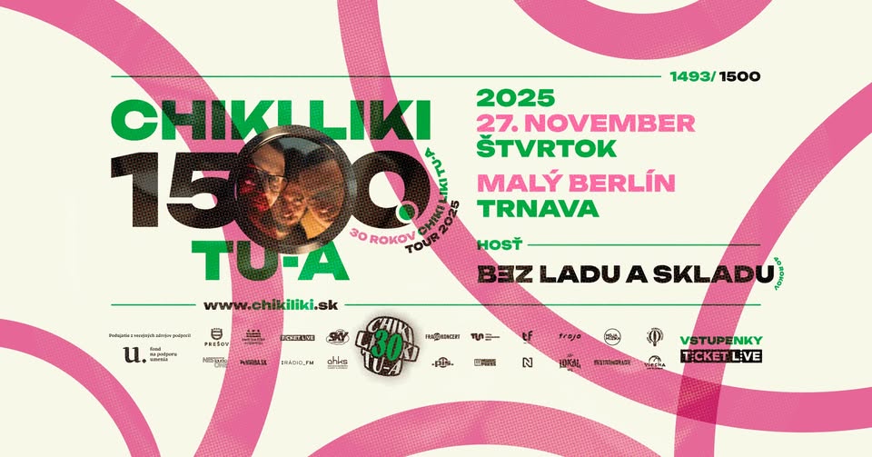 CHIKI LIKI TU-A koncert číslo 1493 / BEZ LADU A SKLADU