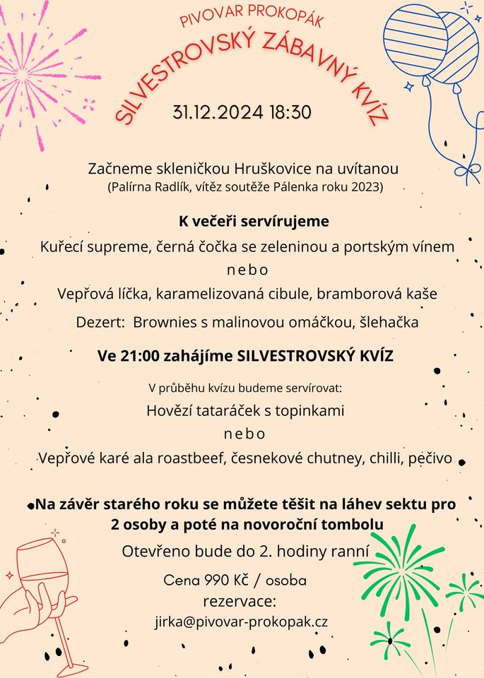 SILVESTR V PROKOPÁKU!