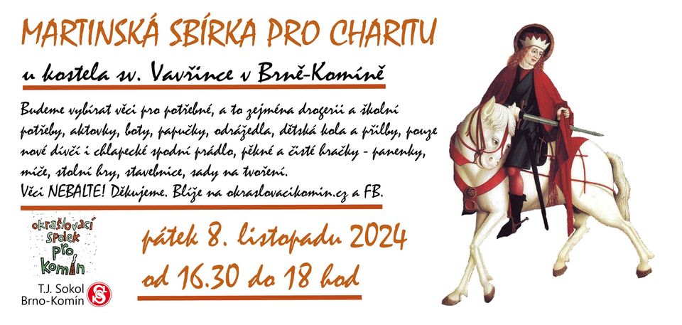 Martinská sbírka pro charitu