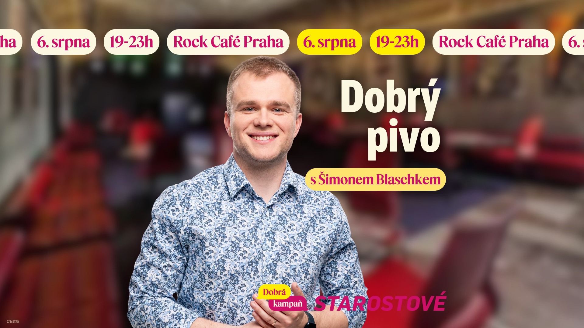 Dobrý pivo v Rock Café