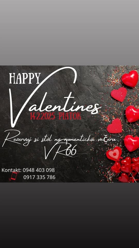Valentínska Večera R66 Bardejov