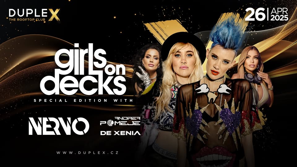 GIRLS ON DECKS Special Edition NERVO - 26.4.2025