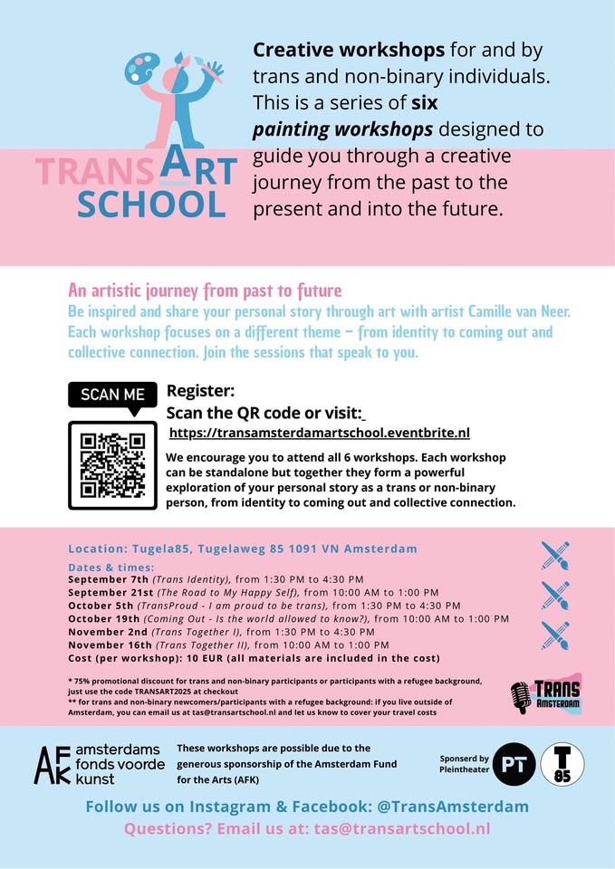 Trans Art School painting workshops