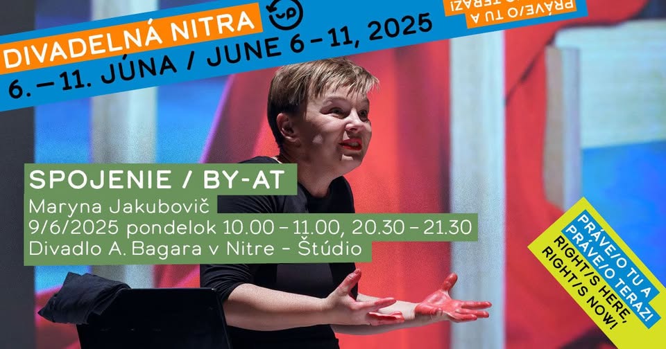 Spojenie/CONNECTION - Medzinárodný festival Divadelná Nitra 2025