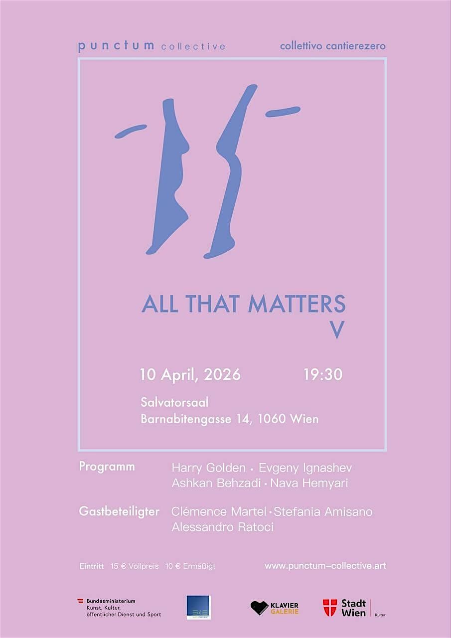 ALL THAT MATTERS V
