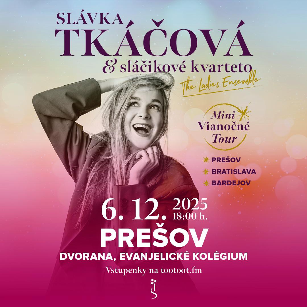 Slávka Tkáčová a kvarteto The Ladies Ensemble (Prešov)