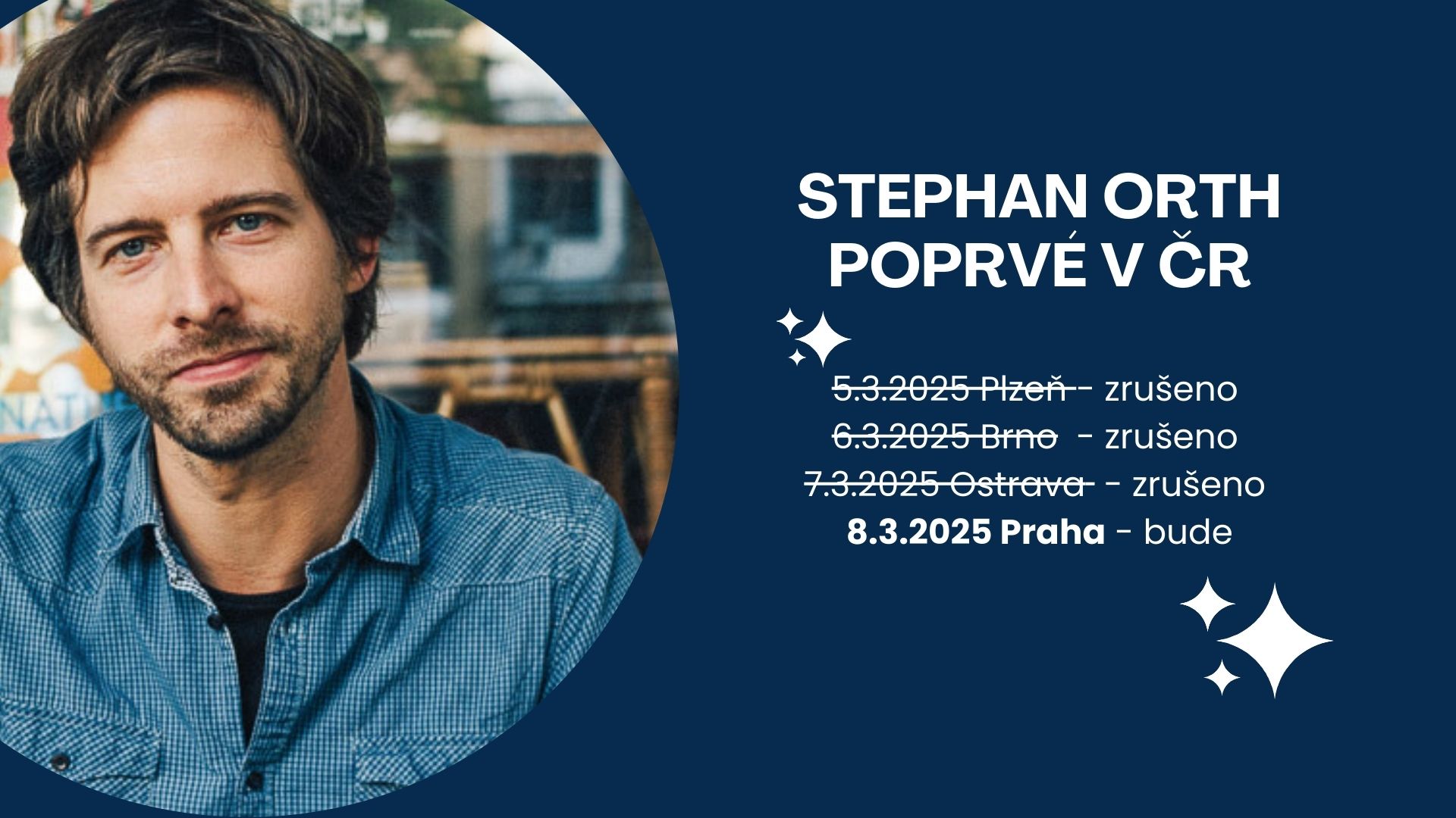 Stephan Orth poprvé v ČR / Praha