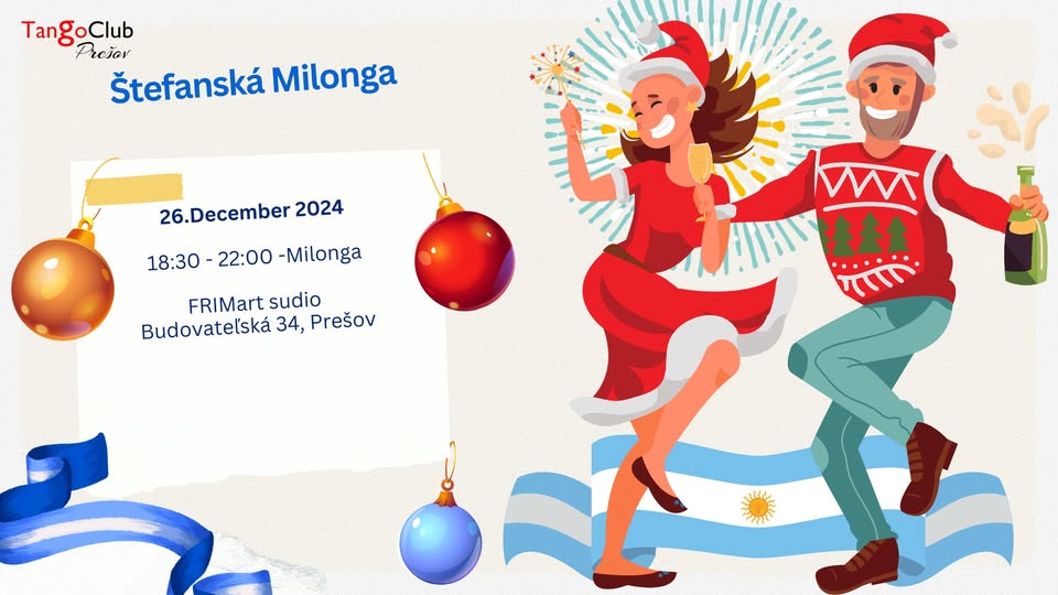 Koncoročná Párty - Štefanská Milonga