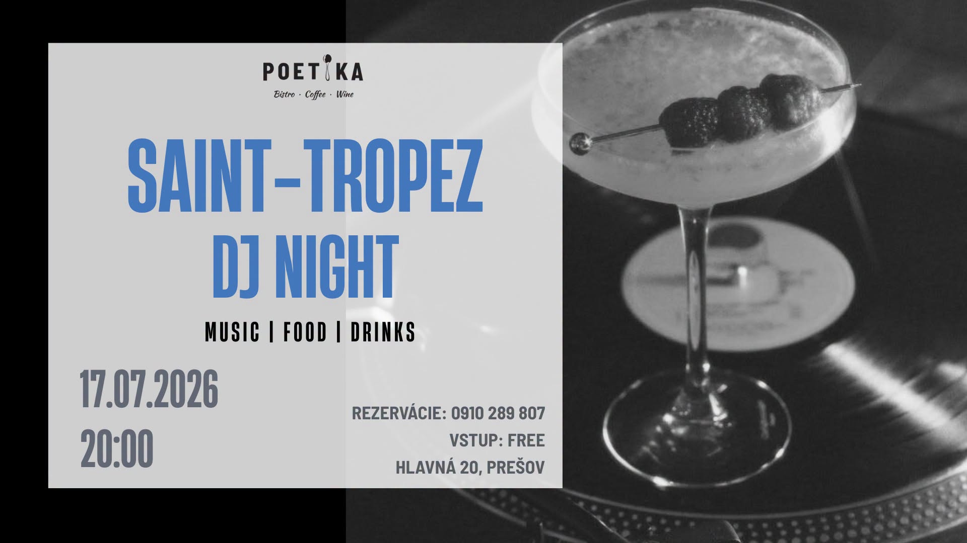 SAINT-TROPEZ DJ NIGHT