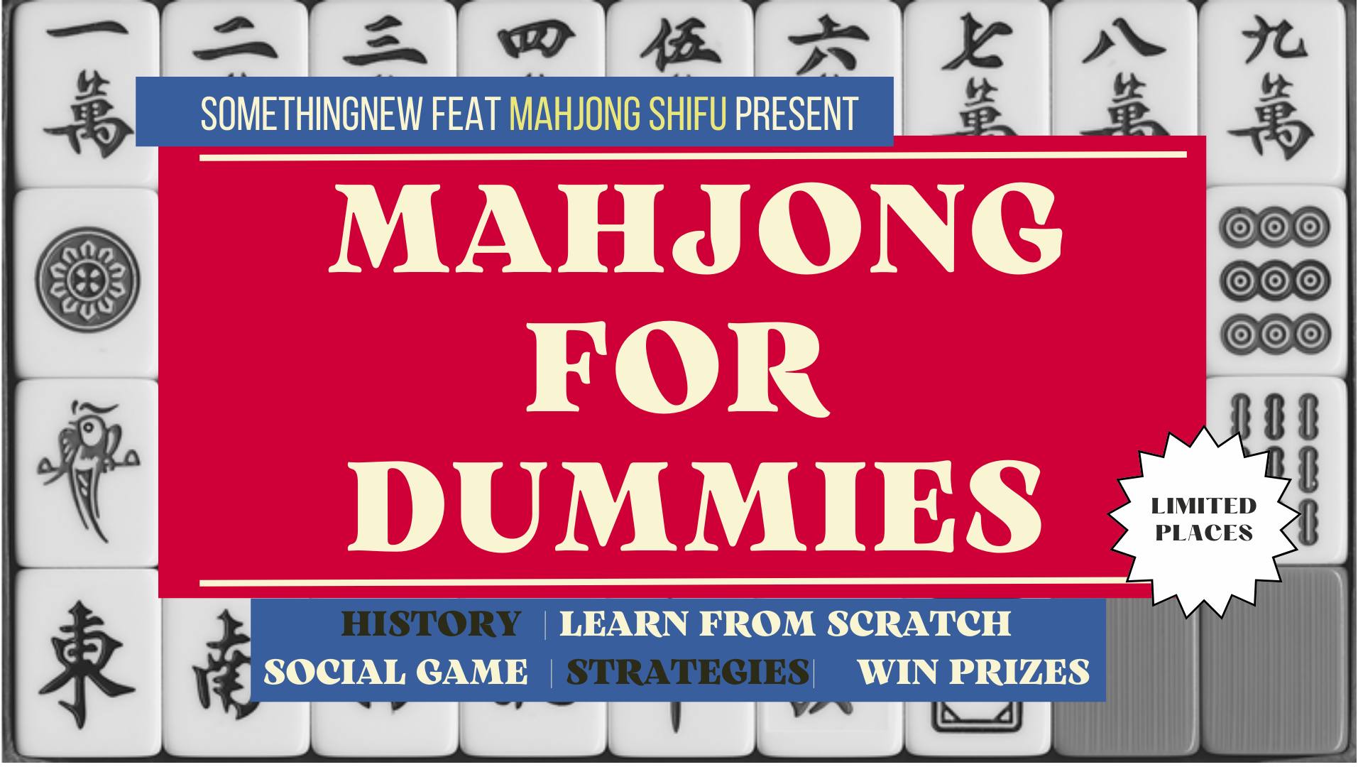Mahjong 4 Dummies (Workshop + Social Game)