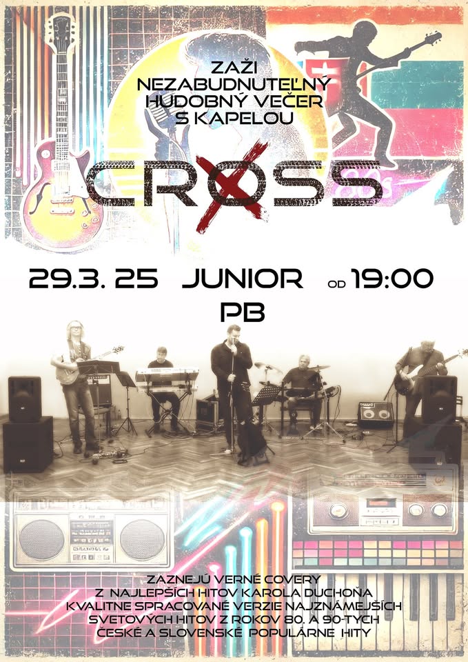 Kapela CROSS  v JUNIOR PB +FAZUĽOVICA😋