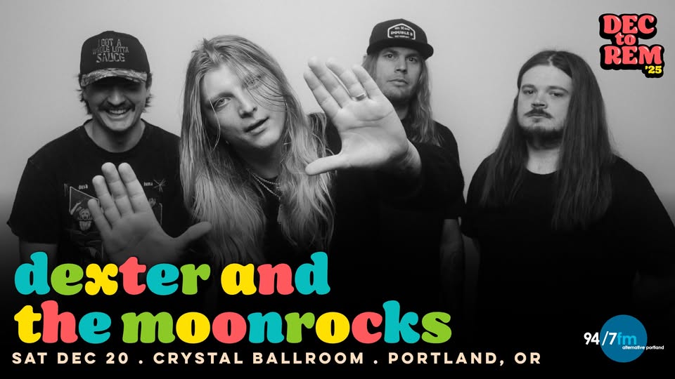 94/7fm "A December to Remember" hosts Dexter and The Moonrocks with guests The Prixies