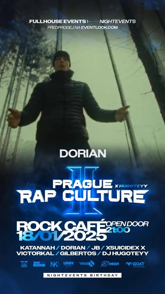 Prague rap culture 2 X Hugoteyy