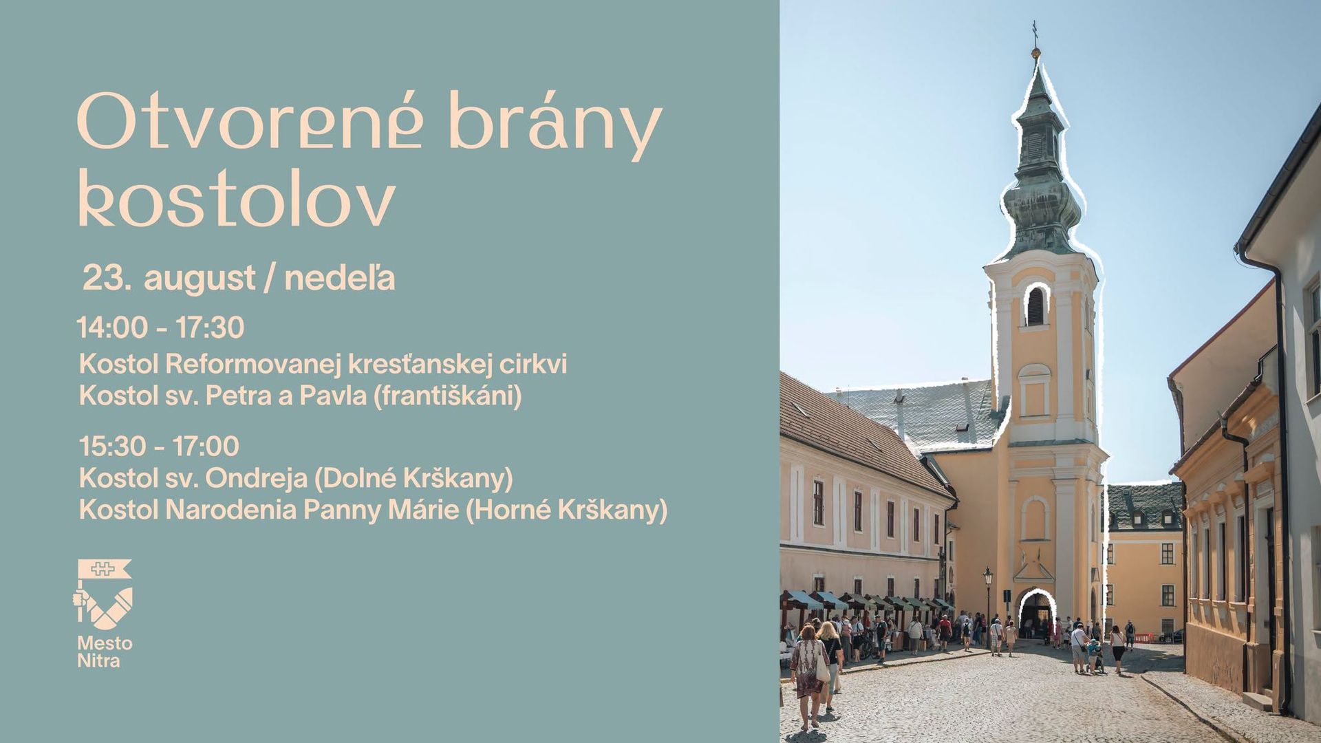 Otvorené brány kostolov