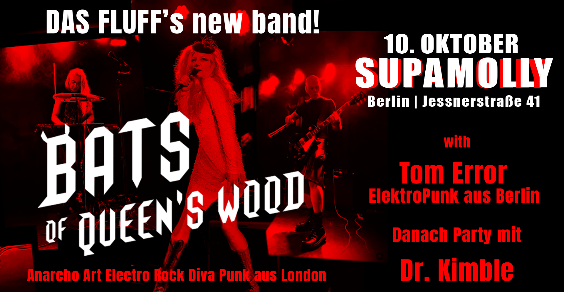 Bats of Queen´s Wood & Tom Error I Supamolly