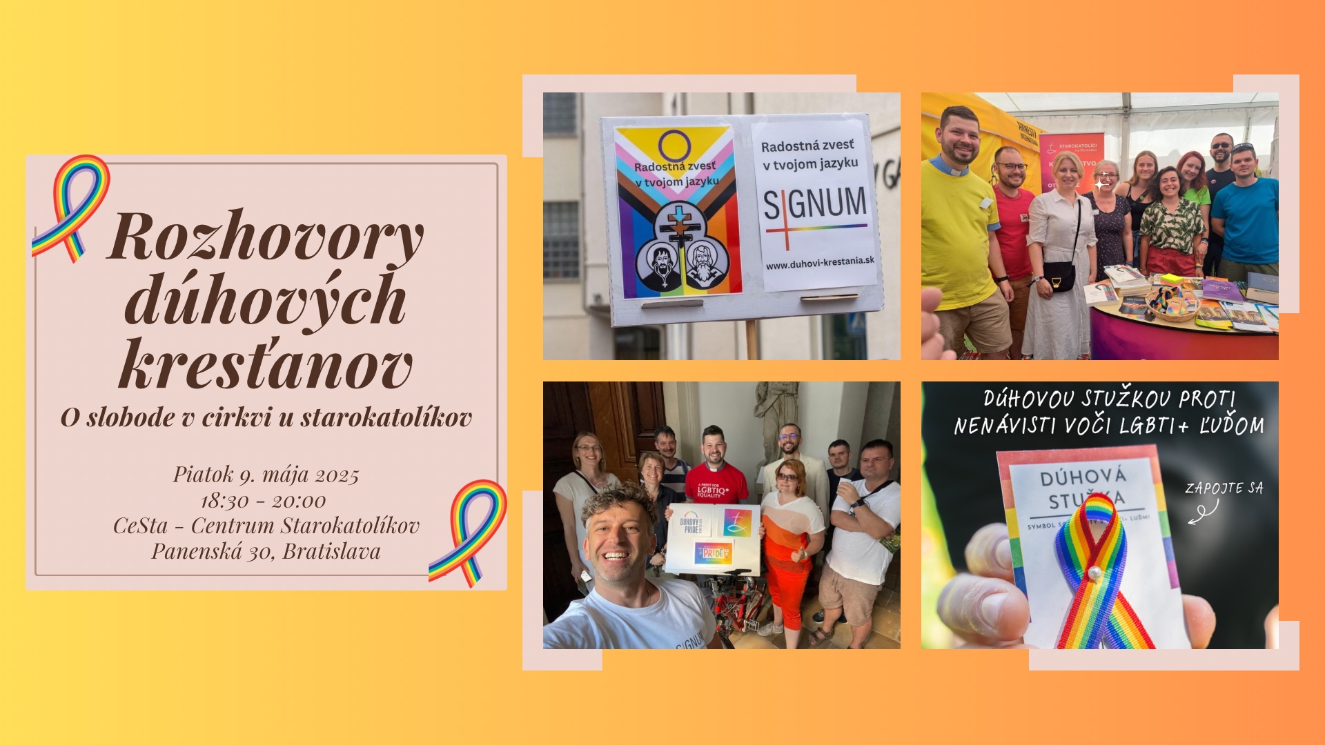 Rozhovory dúhových kresťanov I.