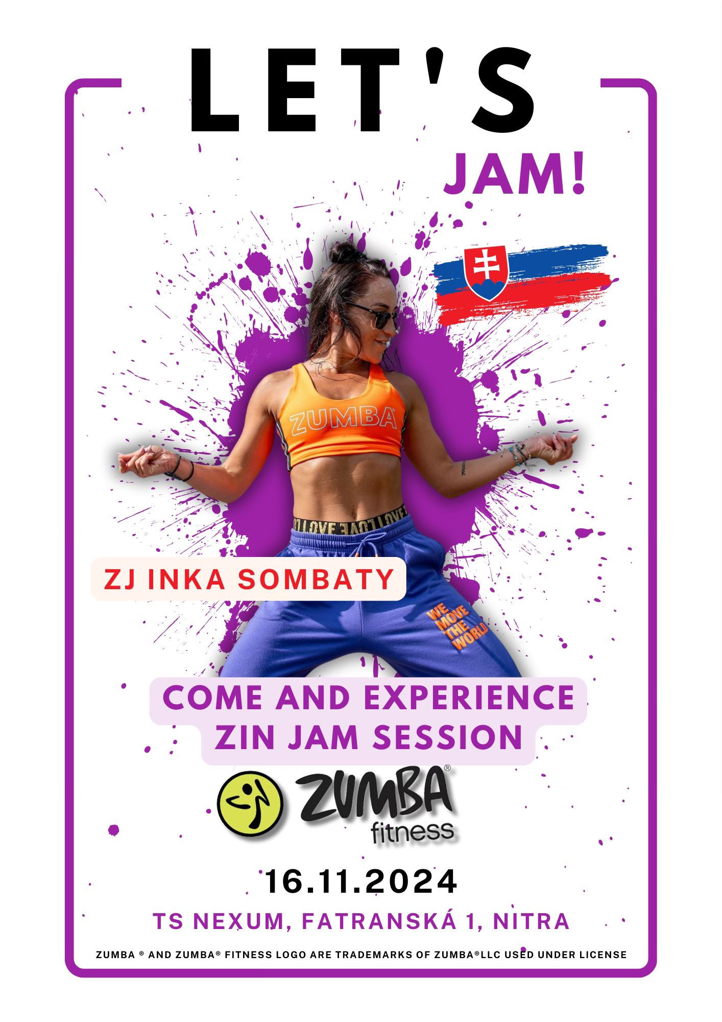 CHOREO ZIN™ JAM SESSION s INKA SOMBATY