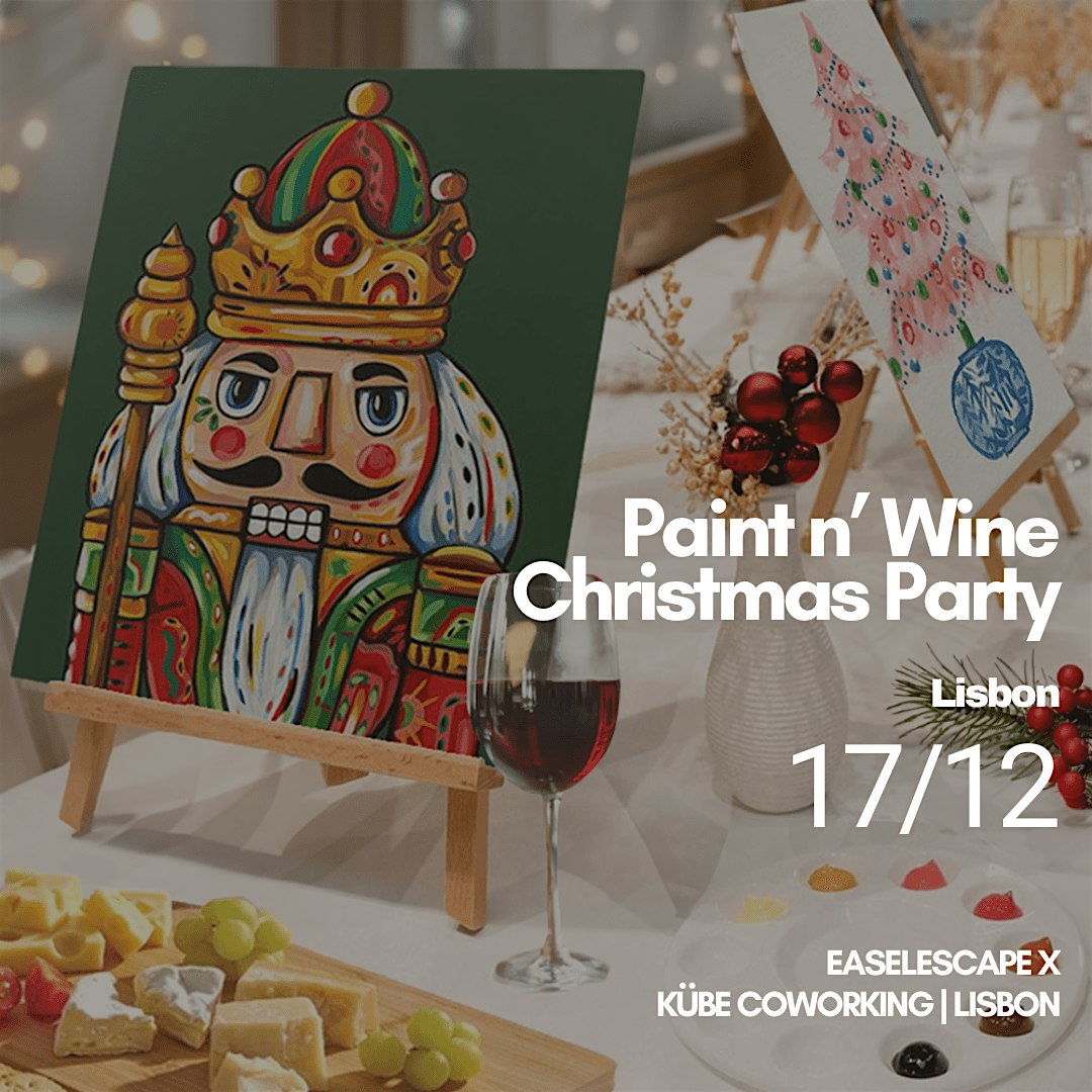 Paint n' Wine Christmas Party